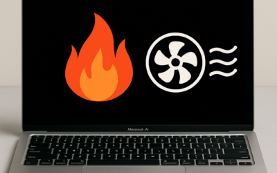 Por qué mi MacBook Air se calienta y cómo evitarlo